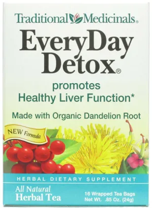 TRADITIONAL MEDICINALS - EveryDay Detox - 16 Tea Bags