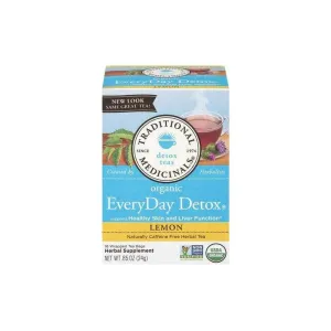Traditional Medicinals Lemon Everyday Detox 16 Tea Bags