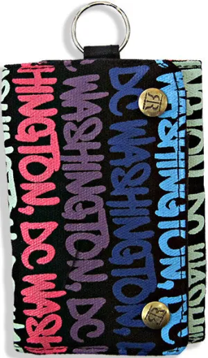 WWDC06 Robin Ruth Wallet Washington DC Black Blue Purple